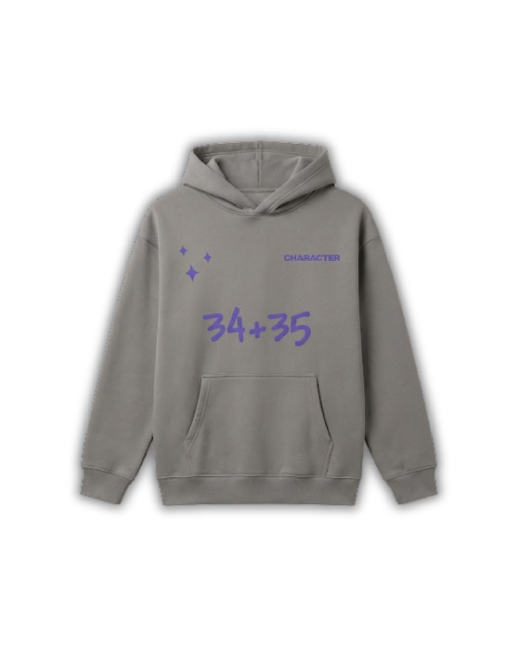 34+35 Hoodie – Minimal Streetwear