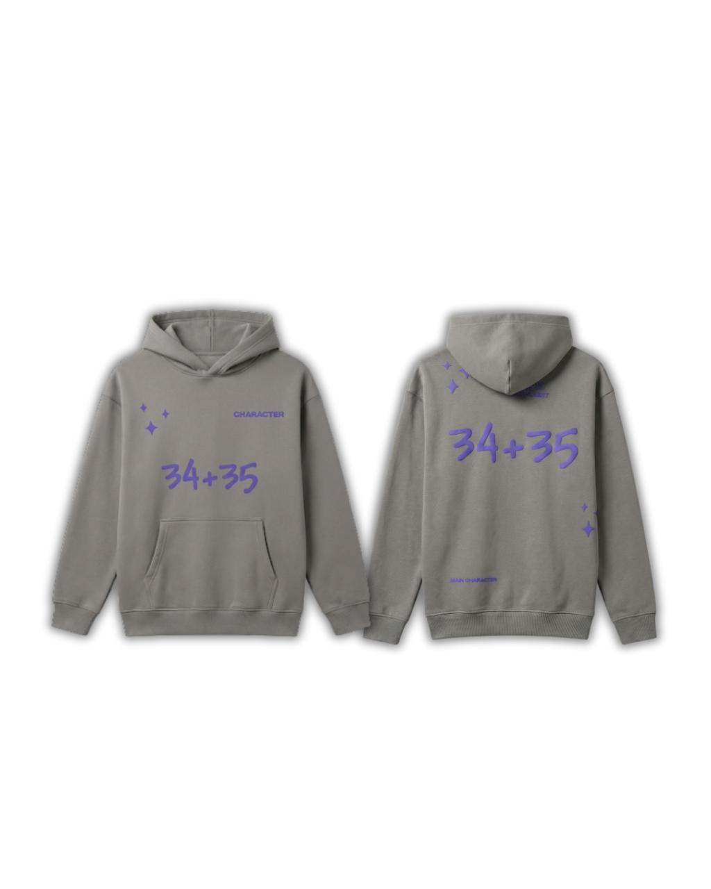 34+35 Hoodie – Minimal Streetwear
