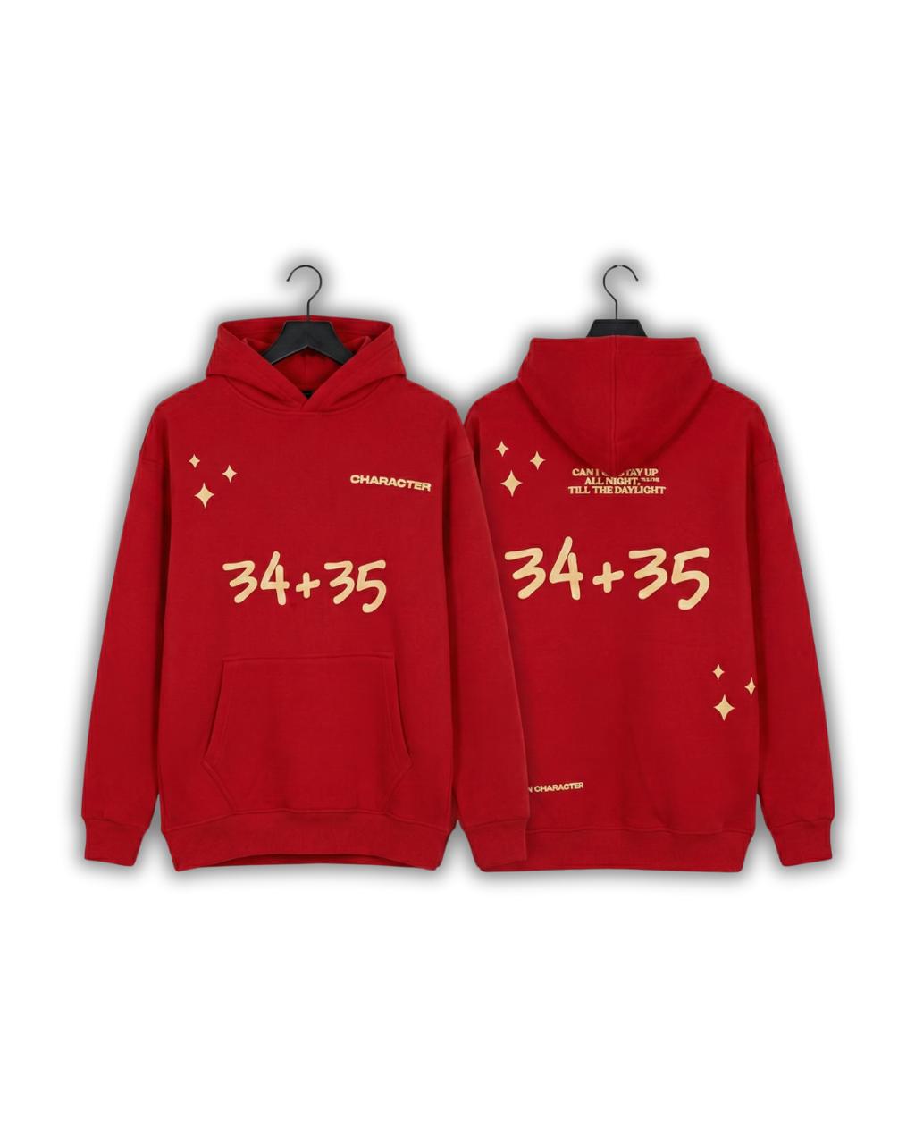 34+35 Hoodie – Minimal Streetwear