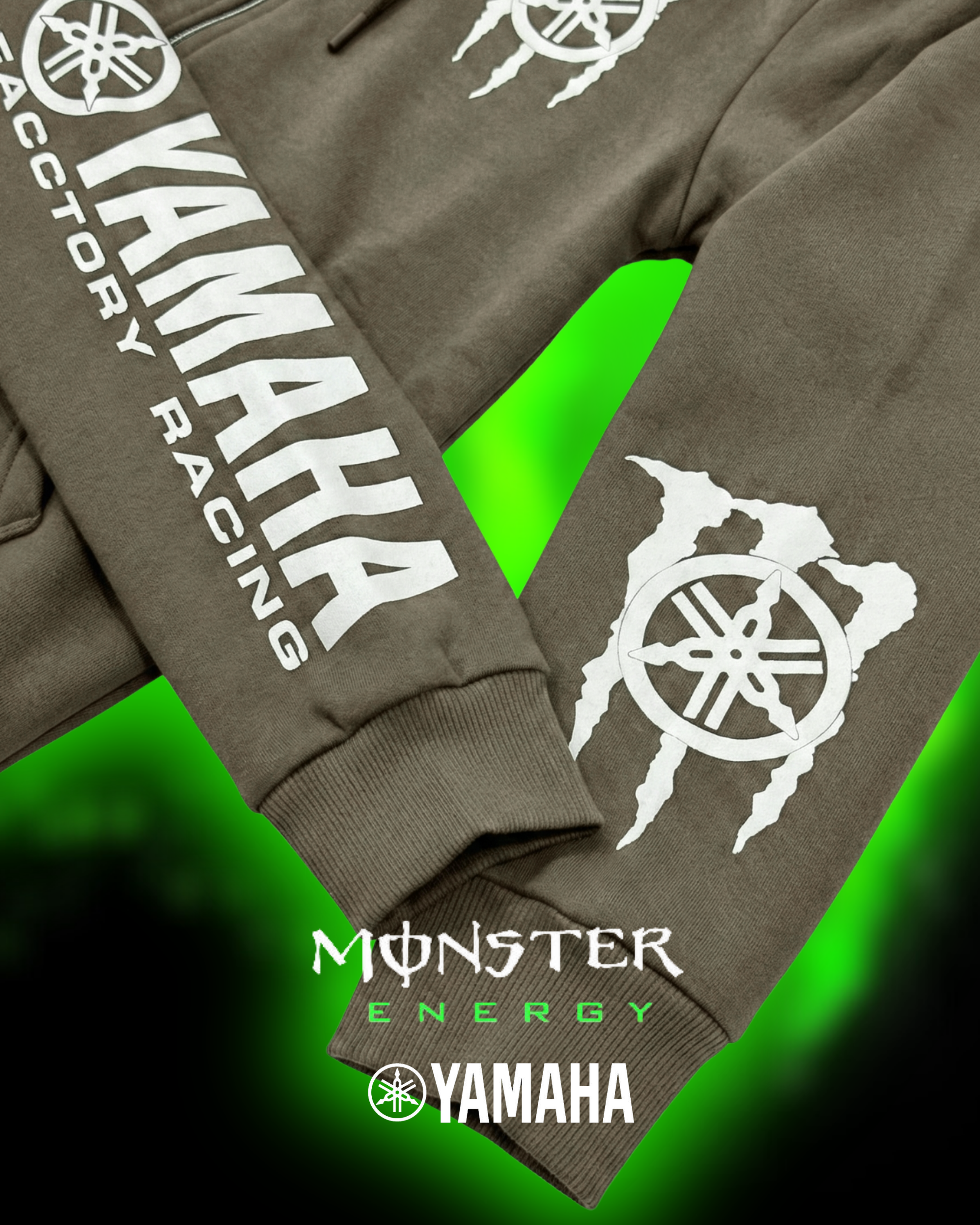 Monster Zipper Hoodie – Bold Streetwear Edition